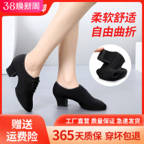 Danse de danse latine Adult Ladies in Friendship Dance High heel Teachers Square Dance Dancing Water Soldiers Morden Body Shoes