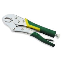 SD Shengda Tool plastic handle Round mouth Vigorously Pliers Round Mouth Fixed Pliers Big Opening Adjustment Labor-saving Pliers