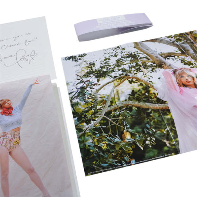Genuine Taylor Swift Deluxe Edition Taylor Swift Lover 4CD+Poster+Notes