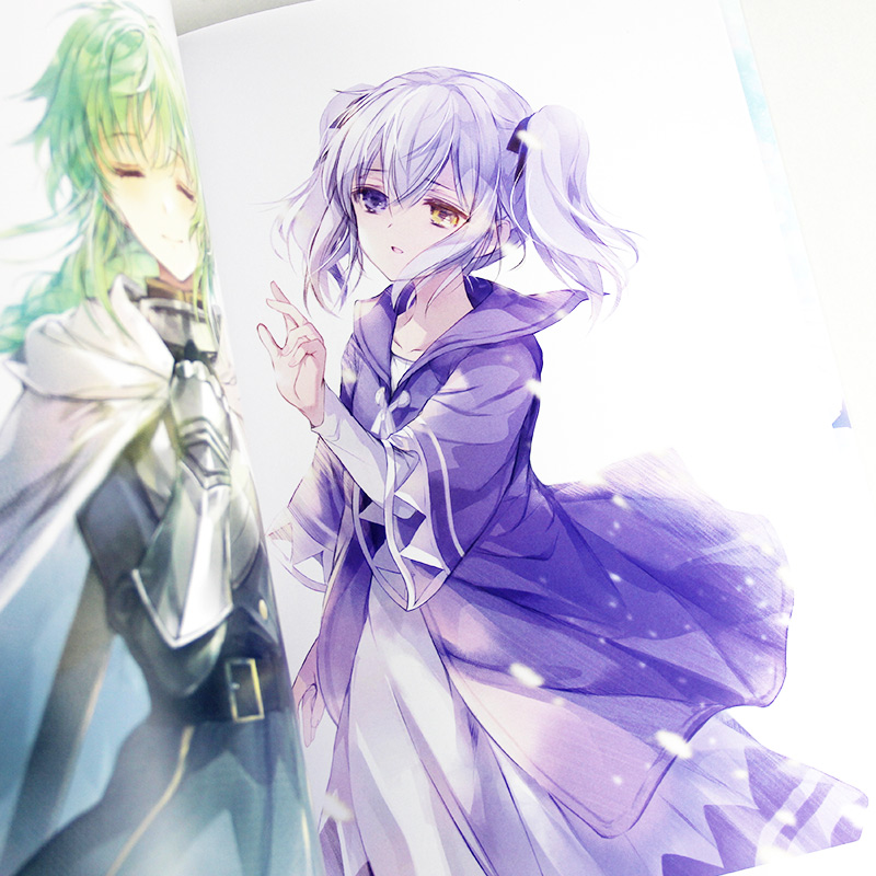 【预售】日文原版 末日时在做什么?画集 公式书 ue art works - Flowery -「終末なにしてますか?」画集 枯野瑛 艺术插画趣味书籍
