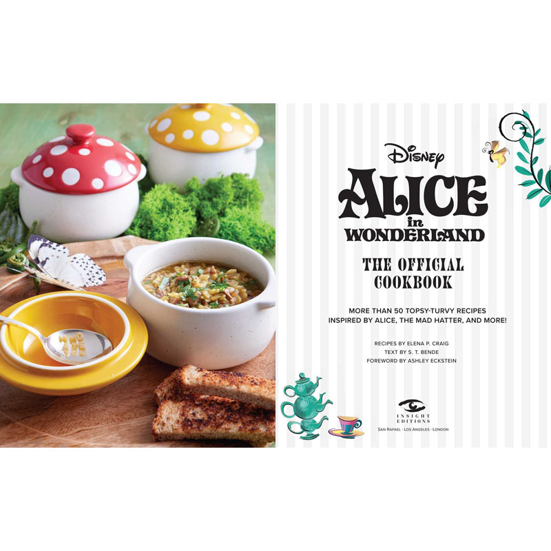 【预售】英文原版ALICE WONDERLAND COOK爱丽丝梦游仙境厨师Insight Editions迪士尼爱丽丝梦游仙境官方食谱书籍-图2