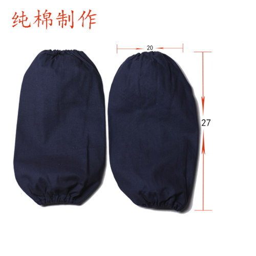 牛皮套袖电焊袖套 焊工专用耐高温隔热耐磨防火袖焊接防护袖包邮 - 图3