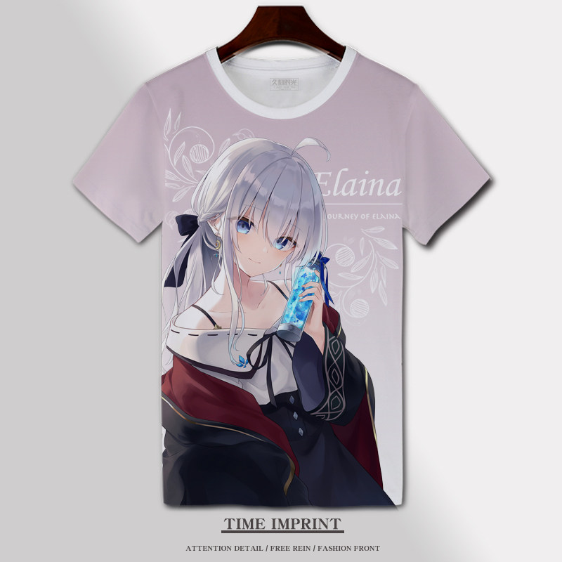 魔女之旅伊蕾娜短袖大码速干风t恤 久刻时光T恤