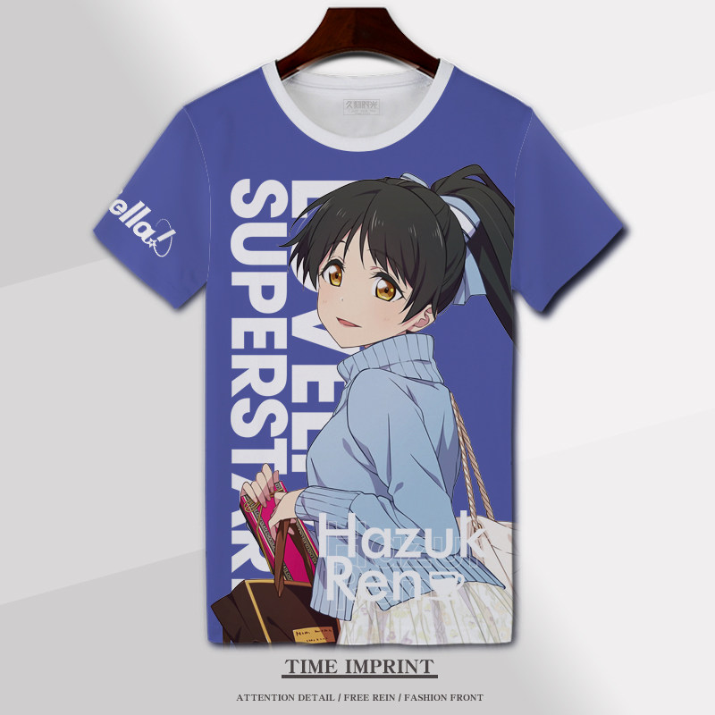 lovelivesuperstar短袖liella t恤 久刻时光T恤