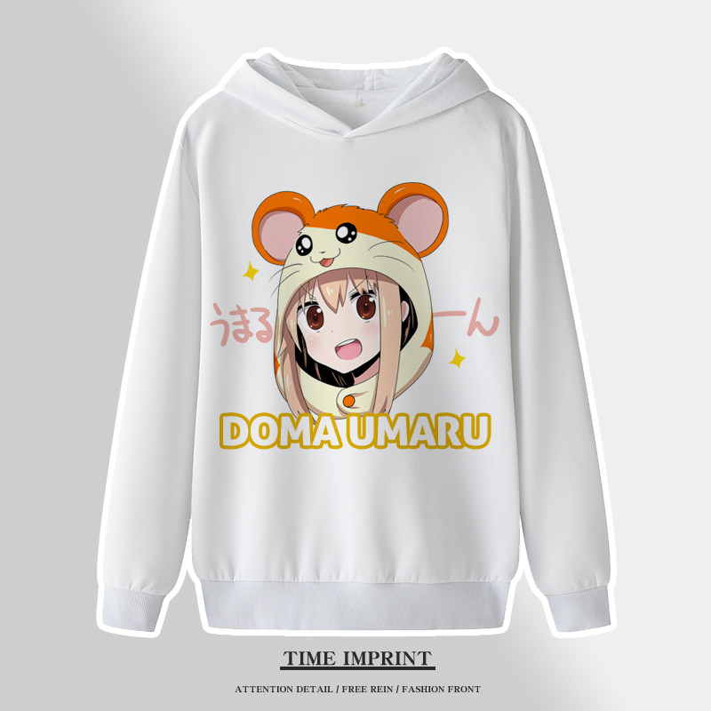 青少年干物妹小埋学生连帽衫潮卫衣 久刻时光卫衣