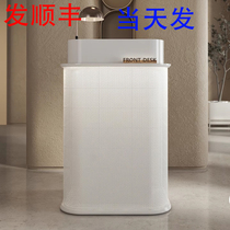 Crowdsmiths Workshop Cashier Shop Small Bar Terrace Restaurant Luminous Welcome Bentdesk Consulting Desk Company Front Reception Desk D4