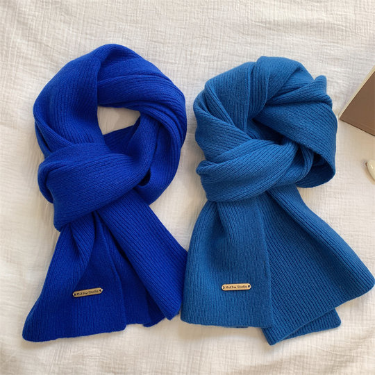 100% pure wool soft and waxy vintage cashmere scarf