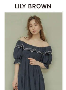 LILY BROWN2026春夏新品流苏爱心仿珍珠金属耳环耳饰LWGA262334