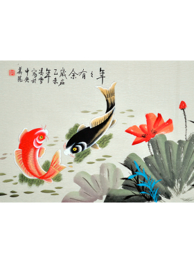 美协名家工笔花鸟画纯手绘作品