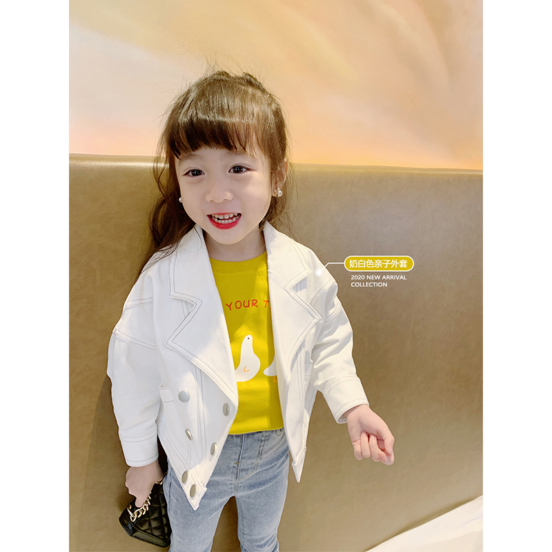 家童装网红女童水洗牛仔外套亲子装母女装工装女宝宝亲子上衣 Amy 家童装网红女童水洗牛仔外套亲子装母女装工装女宝宝亲子上衣 Amy