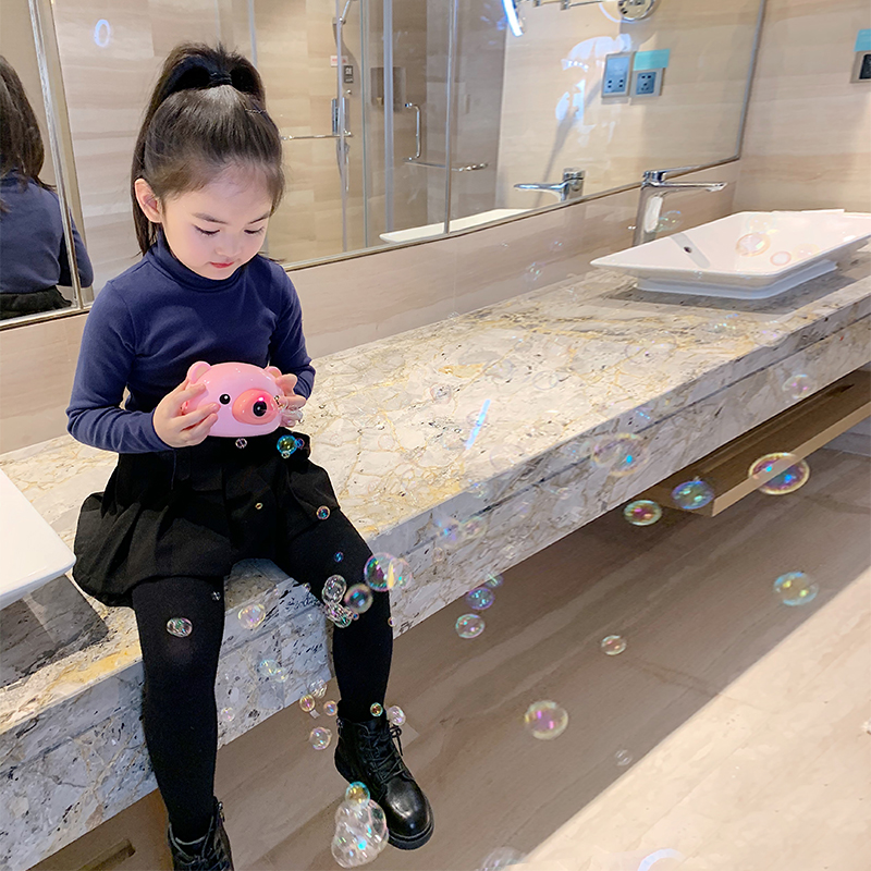 秋冬女童中领半高领打底衫长袖儿童装洋气春秋装宝宝秋衣 Amybaby 秋冬女童中领半高领打底衫长袖儿童装洋气春秋装宝宝秋衣 Amybaby