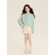 Amybaby girls skirt winter 2025 new fashion velvet sequin sparkling hip skirt A-line skirt