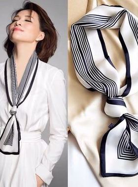 毛衣链项链吊坠女百搭配饰品高级感丝巾围巾领巾衣服挂件春秋冬季