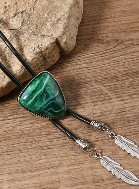 日韩复古英伦bolo tie牛仔波洛领带西部男士项链衬衫领结领绳配饰