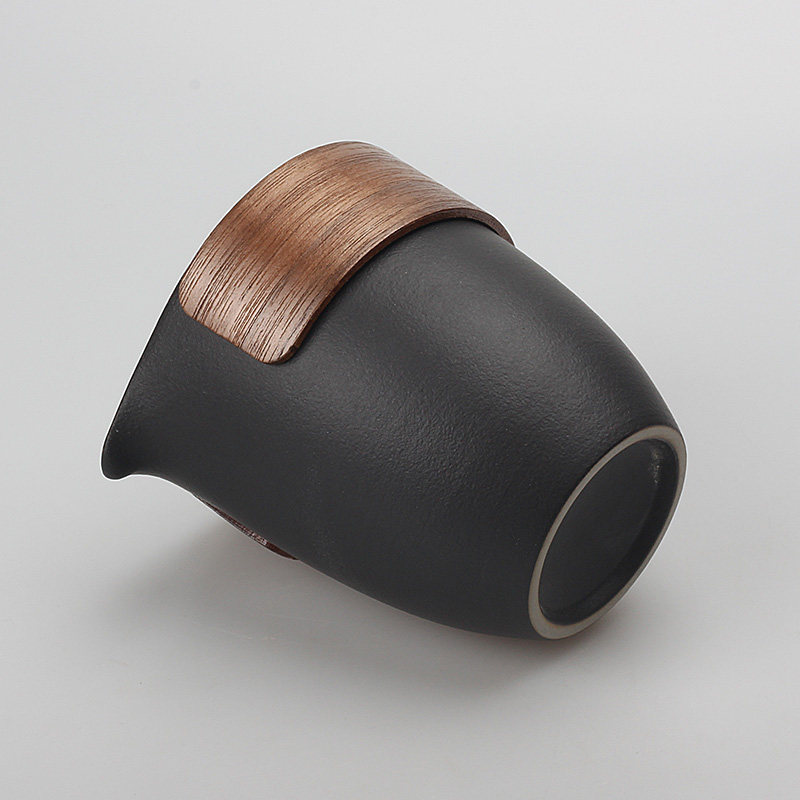 库存亏本处理260ml黑陶不烫手公道杯分茶器装茶海杯复古中式创意,淘宝优惠券,粉丝福利购,淘宝优惠卷