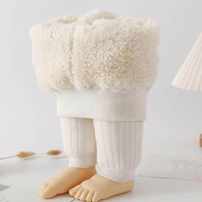 女童打底裤冬款加绒加厚保暖女宝宝洋气百搭儿童一体绒外穿裤子,淘宝优惠券,粉丝福利购,淘宝优惠卷