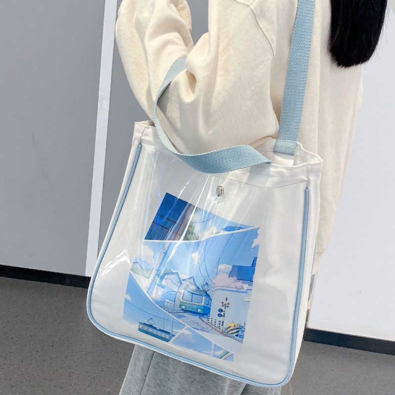 女夏大容量2022年新款托特帆布包 合肥雨凡箱包女士包袋