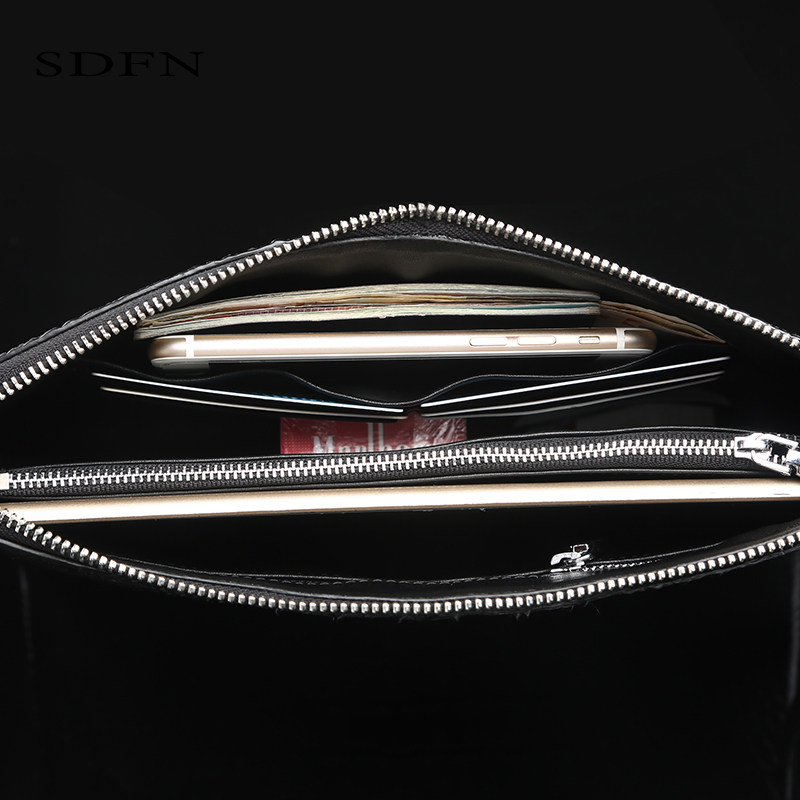 steph ck鳄鱼皮商务休闲大容量男包 史蒂芬妮箱包男士包袋