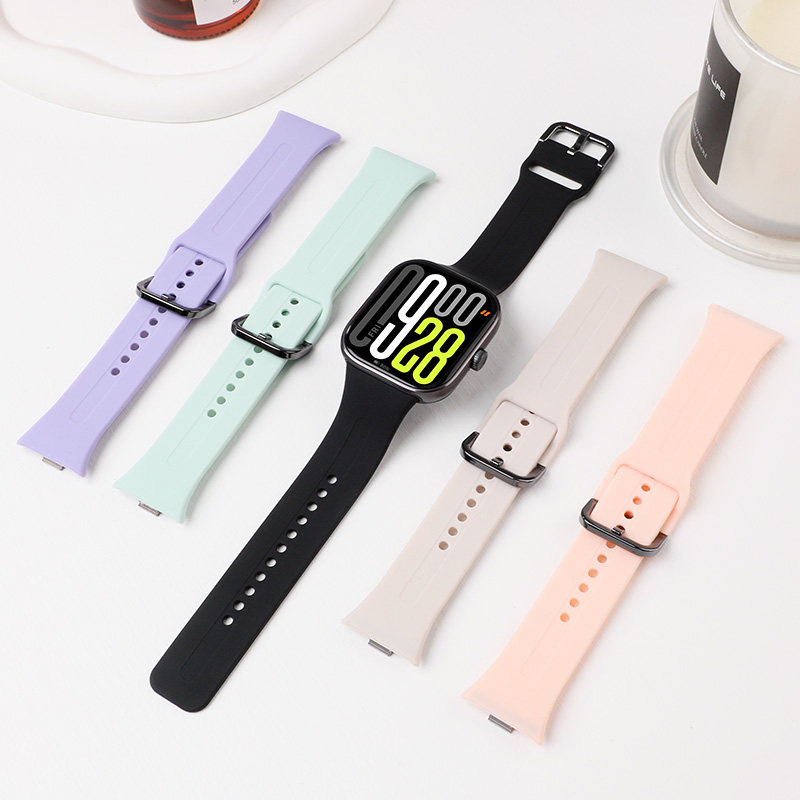 适用于小米红米手表5/6表带redmiwatch5新款液态硅胶腕带红米智能运动手表watch5柔软替换带男款通用女士配件,淘宝优惠券,粉丝福利购,淘宝优惠卷