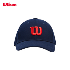 теннисная кепка wilson威尔胜男女休闲时尚棒球帽2022年春季新款中性潮流logo帽类
