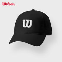 Wilson Wilwin Official Man Tennis Hat Sport Fashion Casual Sun Shade Comfort Brief big LOGO breathable