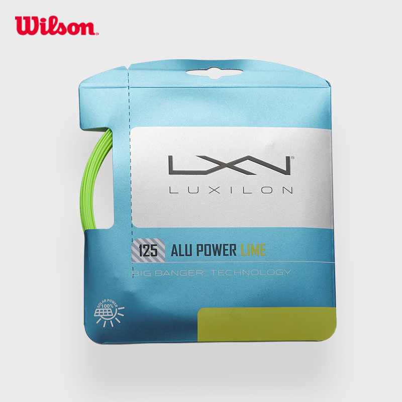 Wilson威尔胜官方网球拍线比赛力量耐用控制4G硬线Luxilon力士浪-图0