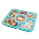 Four-compartment lunch box disposable packaging box can be customized and thickened