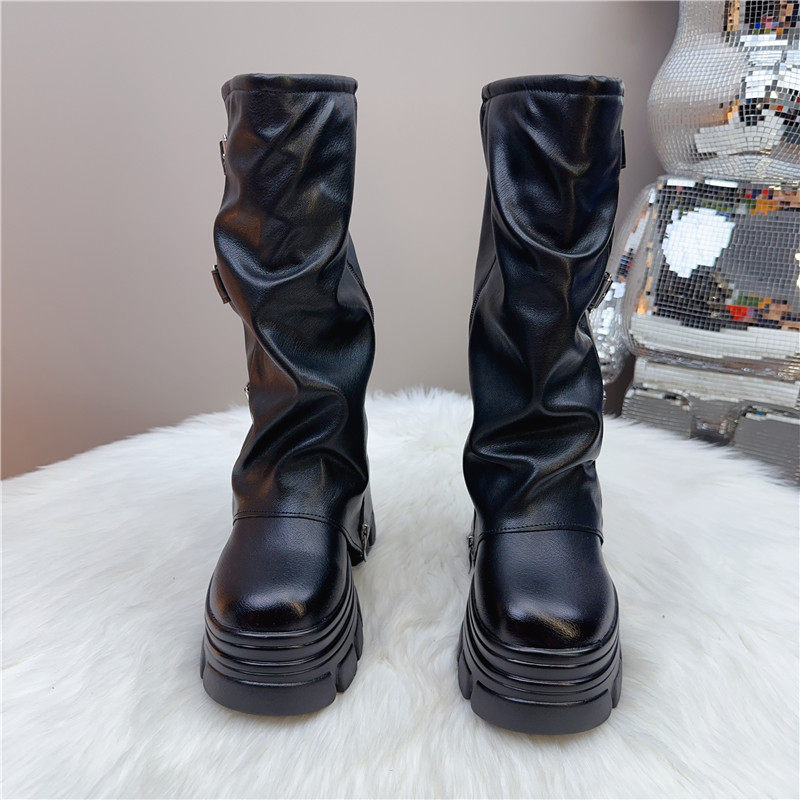 裤管靴隐形14厘米内增高女鞋12cm厚底松糕鞋高跟鞋10cm休闲鞋板鞋,淘宝优惠券,粉丝福利购,淘宝优惠卷