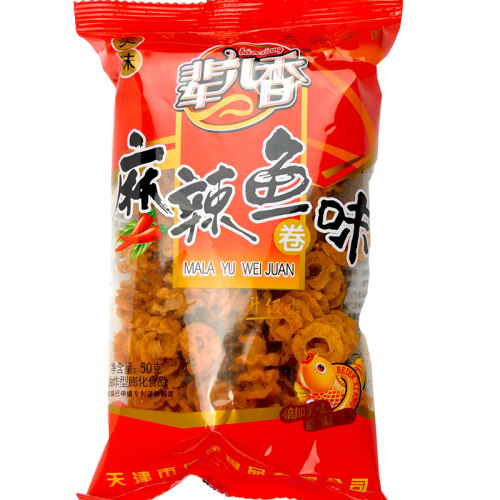 水煮鱼味麻辣鱼卷小零食品锅巴小吃休闲怀旧8090后小时候宿舍耐吃 - 图3