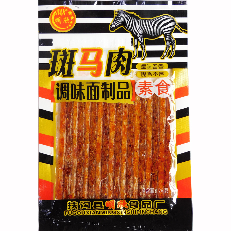 斑马肉辣条麻辣小零食面筋90后儿时回忆怀旧8090小时候大辣片大全 - 图3