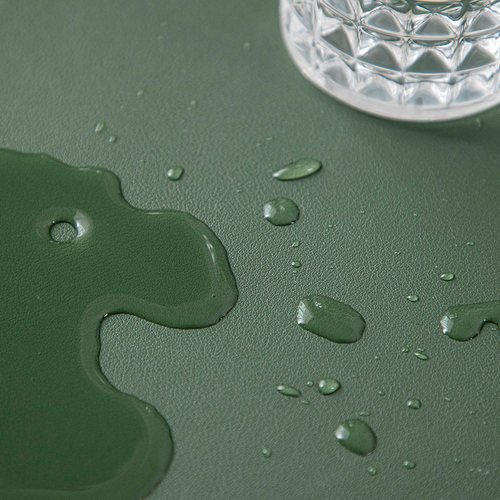 皮革桌垫可裁剪桌布防水防油免洗北欧茶几垫电脑餐桌垫PVC家用厚 - 图2