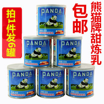 Take 1 piece of hair 6 tins Panda Plate Condensed Milk 350 gr g * 6 Panda Cards Modulated Sweet Condensed Milk Dessert Shop With Condensed Milk