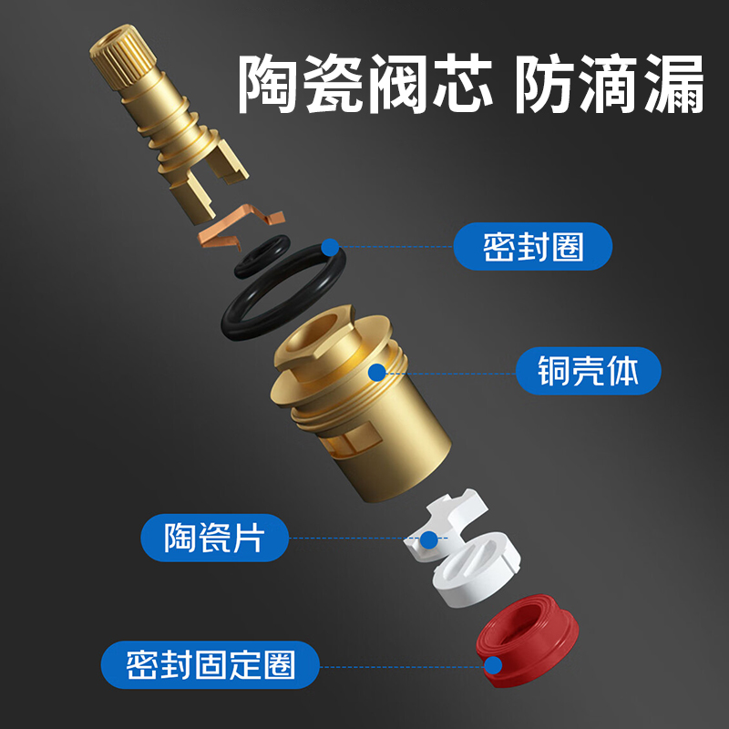 潜水艇枪灰色全铜角阀冷热水器开关八字阀马桶防倒流止水阀三通