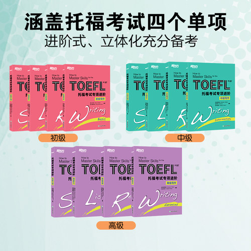 托福TOEFL口语专项【新东方官方店】托福考试专项进阶:中级口语TOEFL IBT 训练提升口语水平新东方英语托福考试资料教材自学书籍 - 图2