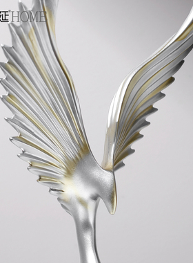 大鹏展翅轻奢高档客厅摆件