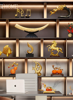 新中式高端领导老板办公室摆件