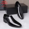 Dragonfly brand men's genuine leather breathable slip-on loafers