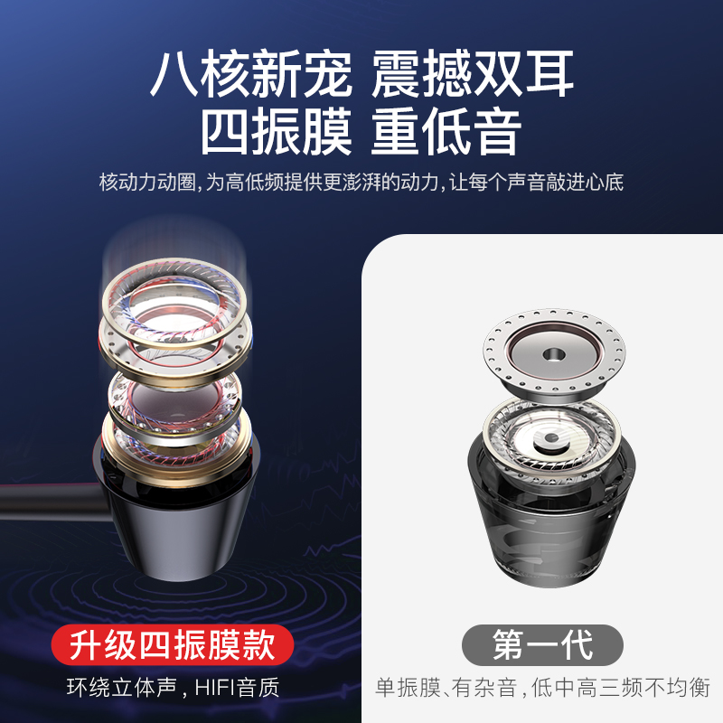 msvii旗舰店摩斯维 蓝牙耳机挂脖式跑步运动型无线耳机超长续航待机苹果小米华为半入耳式双耳颈挂式女生0