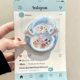 Winter atmosphere shaker snowflake suitable for magsafe mobile phone magnetic suction holder new back sticker magnetic suction creative