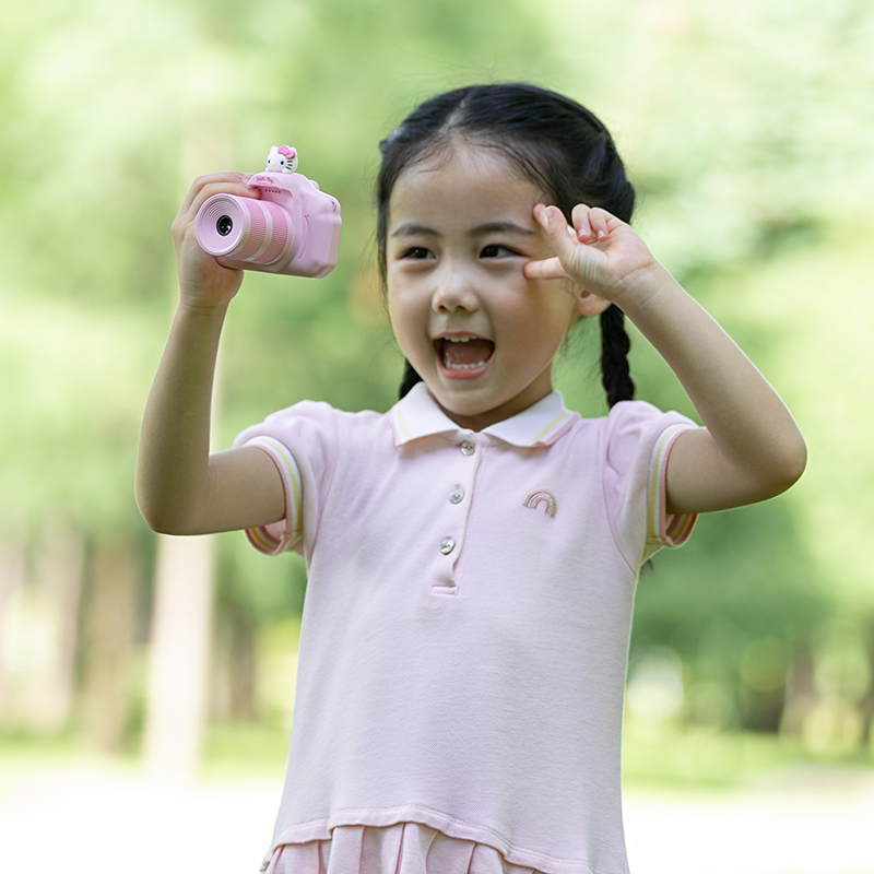 亿觅儿童照相机可拍照迷你宝宝玩具女孩生日礼物玉桂狗数码小相机-图2