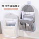 Fabric storage bag behind door hanging bag wall hanging