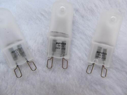高质量G9灯珠 高压卤素灯泡230v  20W 25W 40W 60W 防暴磨砂 JCD - 图1