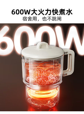小熊便携电热烧水壶充电线电源线
