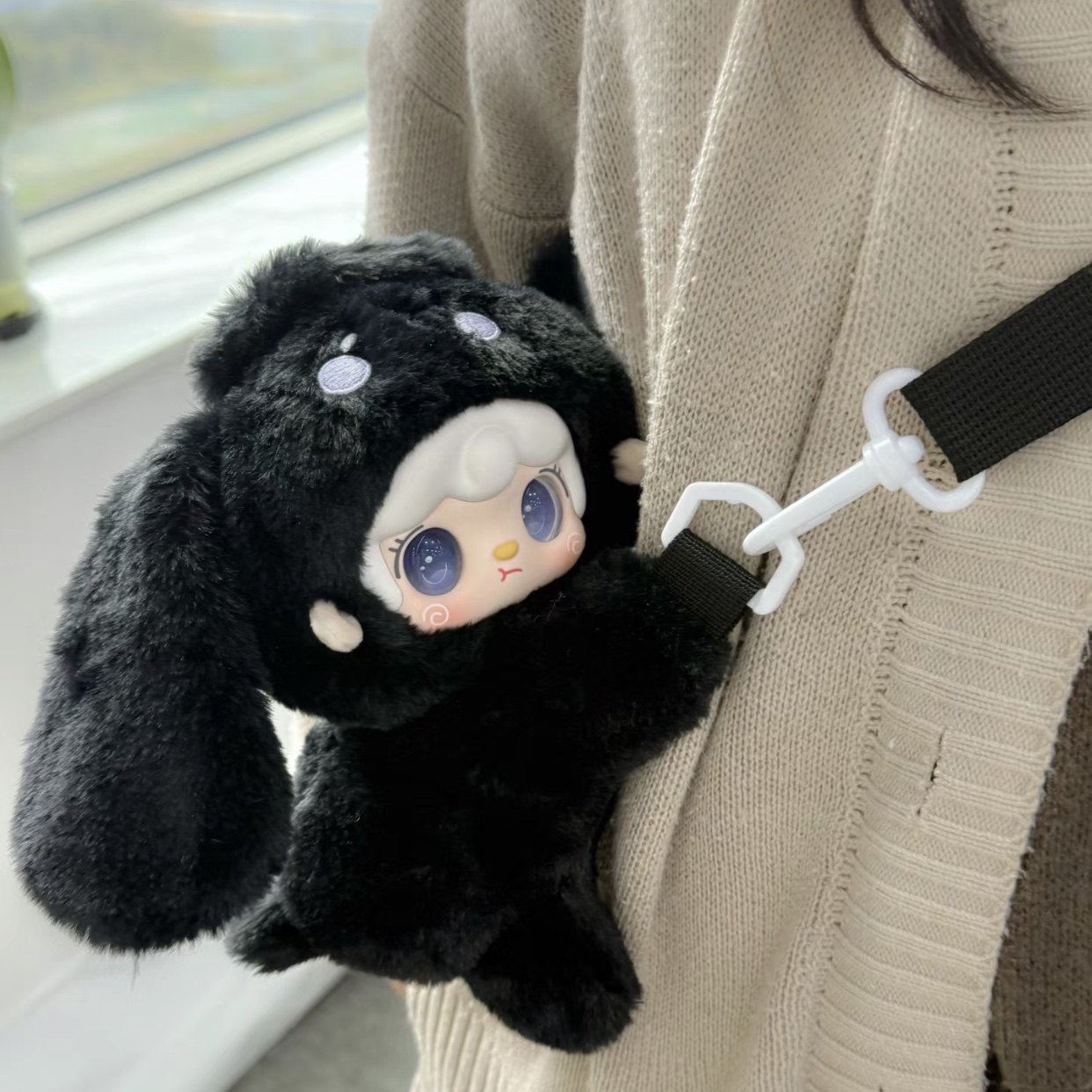 正版氧氧yooki毛绒搪胶斜挎零钱包潮玩公仔盲盒小女孩子生日礼物,淘宝优惠券,粉丝福利购,淘宝优惠卷