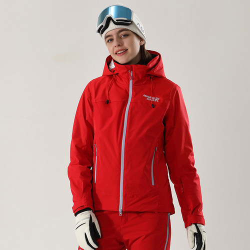 RUNNING RIVER奔流女士短款时尚纯色拼接滑雪服上衣双板外套A4022 - 图2