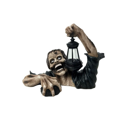 Новый зомби-фонарь, изделия из смолы, украшения для сада, Хэллоуин, статуя ужасов, заводское место