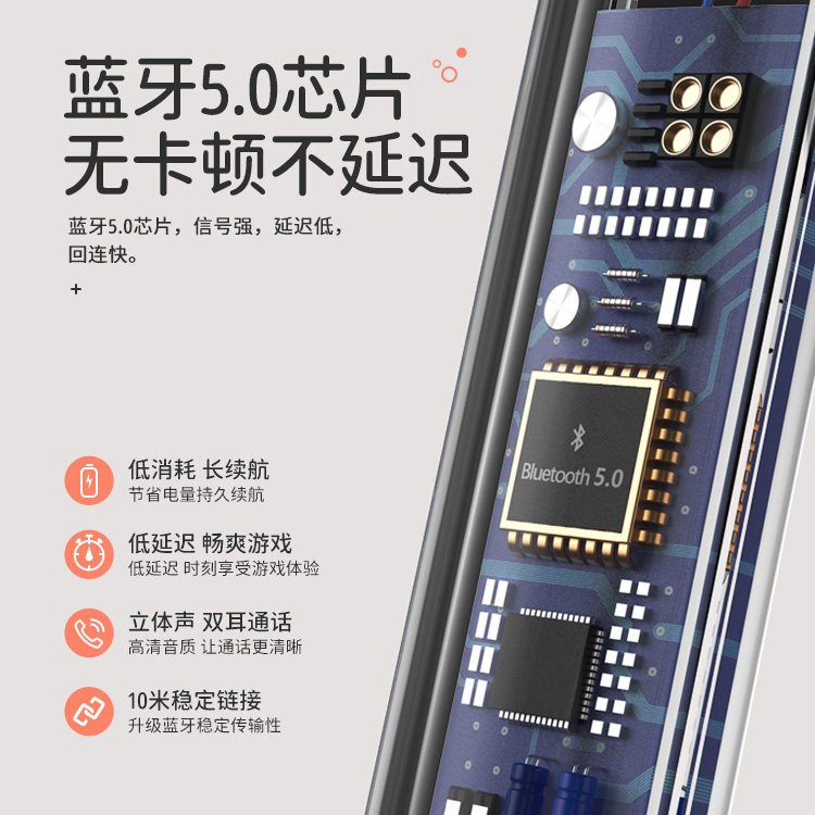 2021年新款真华为oppo苹果vivo耳机 roelplay蓝牙耳机