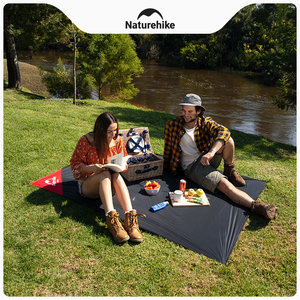 挪客超轻口袋地布户外露营迷你防水野餐垫帐篷天幕便携地垫沙滩垫