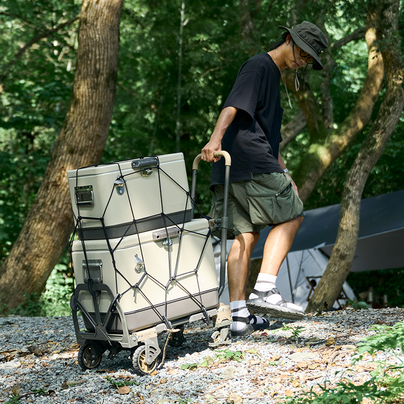 Naturehike挪客小推车弹力网兜户外营地露营车绑带固定绑绳网袋 - 图3