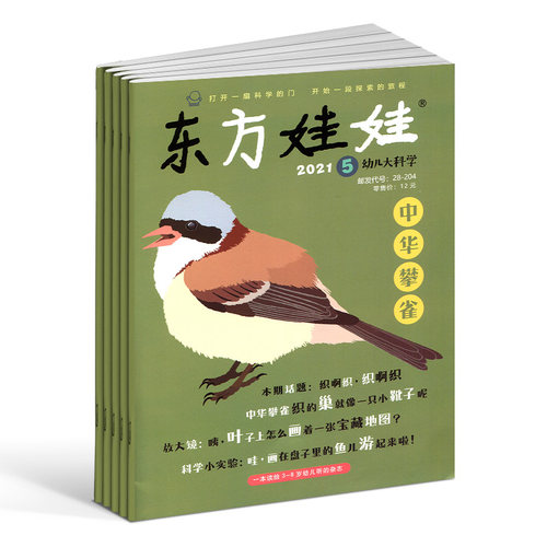 东方娃娃幼儿大科学+奇想岛1期杂志 2026年9月起订 1年共12期 3-8岁儿童绘本课外阅读期刊 杂志铺 - 图2